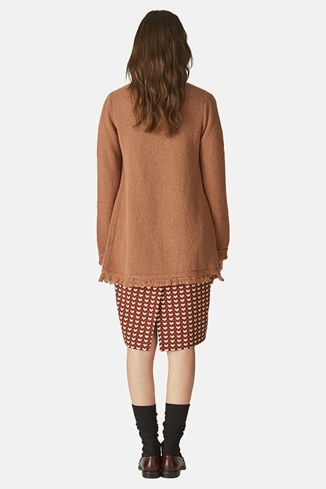 BOUCLÉ CARDIGAN BEIGE 4