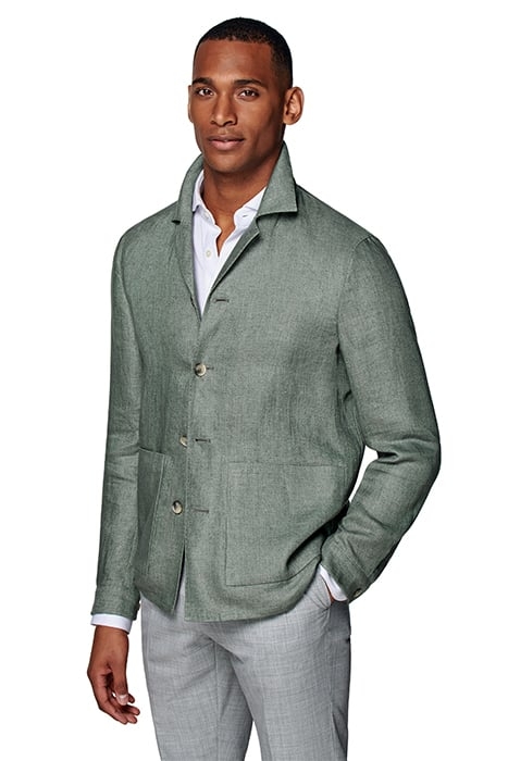 MID GREEN WALTER SHIRT JACKET 1