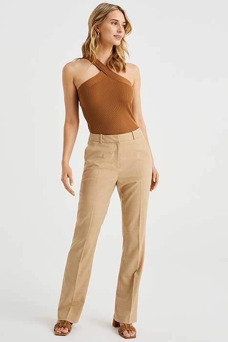 KNITTED PULLOVER CARAMEL 4