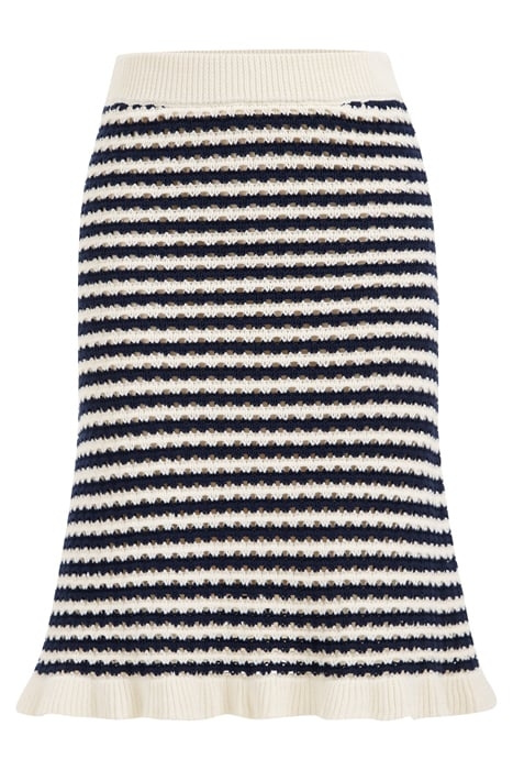 SKIRT MEDIUM LENGTH WHITE 1