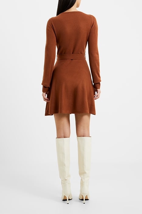 BABYSOFT WRAP MINI DRESS CASABLANCA 2