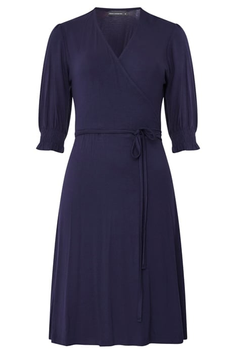 WRAP PLAIN K DK NAVY 3