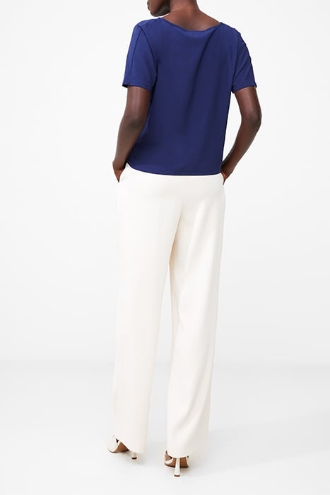 PLEAT HEM BOXY DK NAVY 3