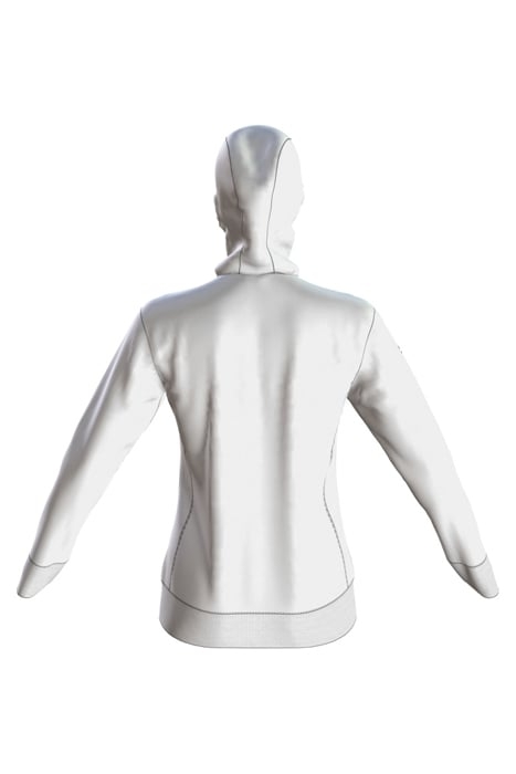W GRAPHICS HOODIE WHITE 2