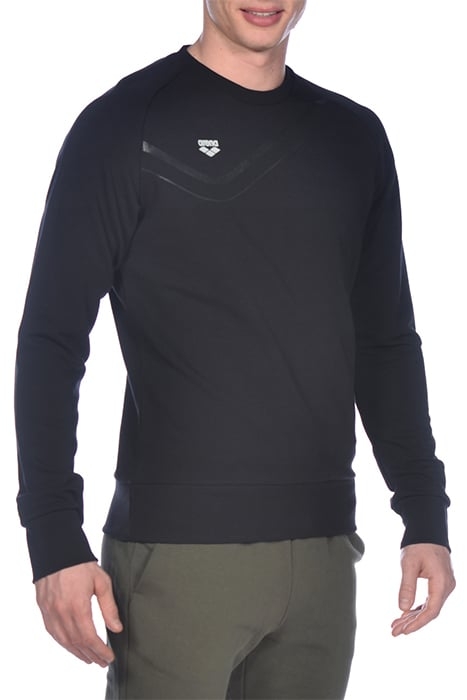 M STRETCH CREW NECK BLACK 4