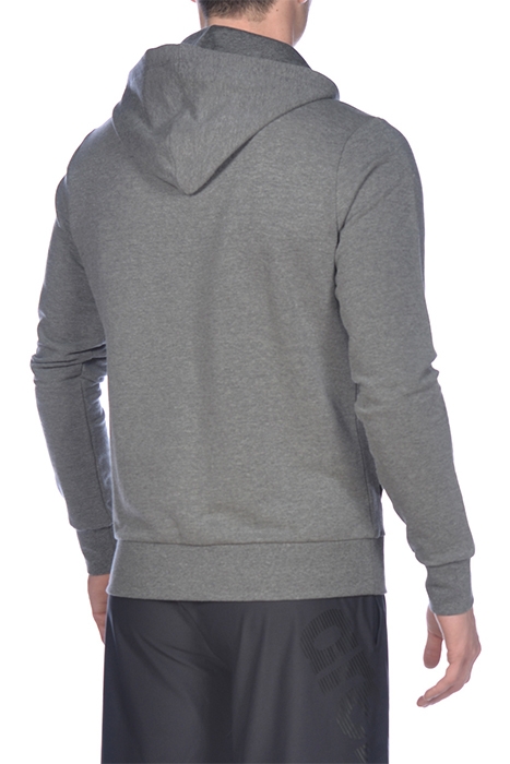 M STRETCH HOODED F/Z JACKET DARK GREY MELANGE 6