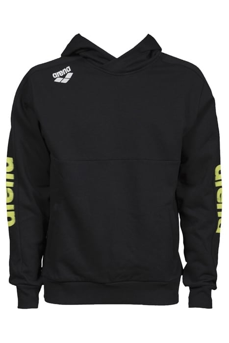 TE HOODED SWEAT BLACK 1