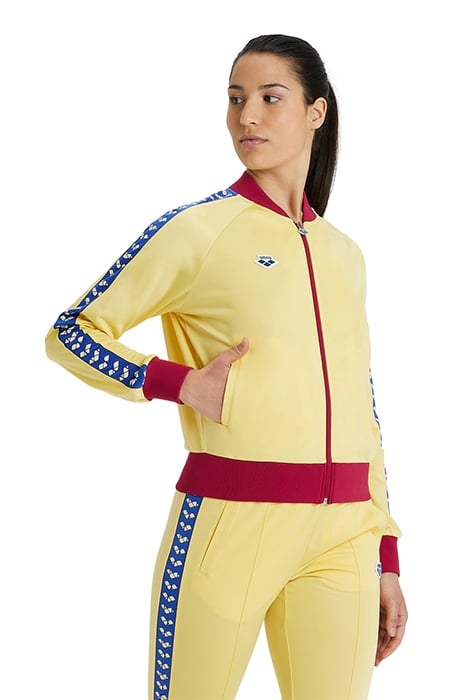 W RELAX IV TEAM JACKET BUTTER BURGUNDY 2