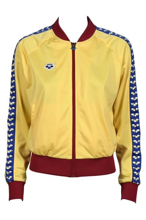 W RELAX IV TEAM JACKET BUTTER BURGUNDY 1