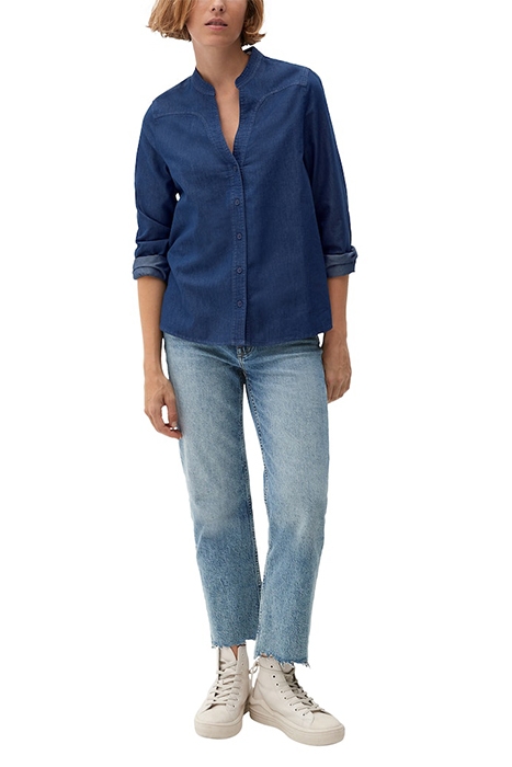 BLOUSES LONGSLEEVE BLUE 4