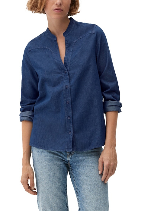 BLOUSES LONGSLEEVE BLUE 2
