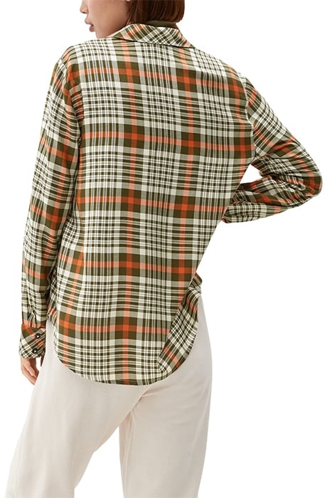 BLOUSES LONGSLEEVE GREEN CHECK 3