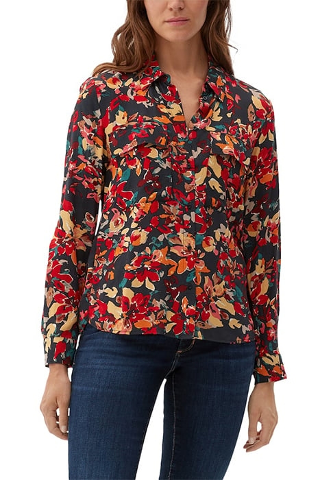 BLOUSES LONGSLEEVE BLUE 2