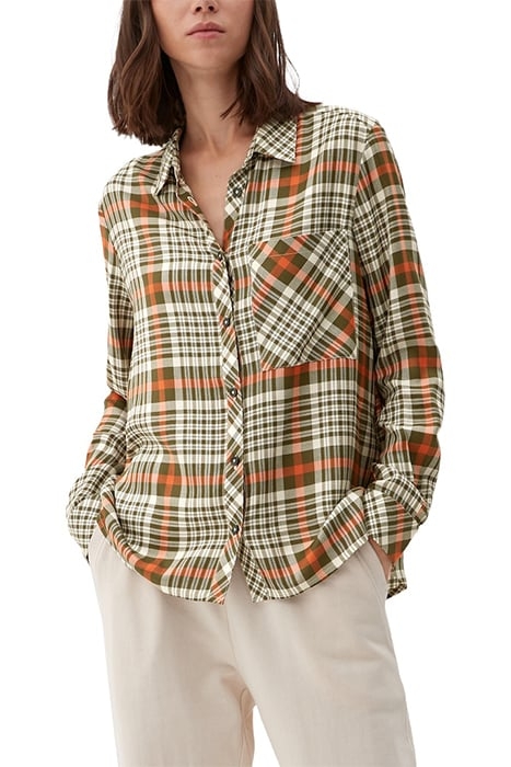 BLOUSES LONGSLEEVE GREEN CHECK 4