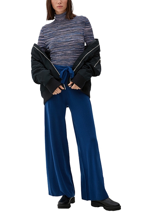 PULLOVER LONGSLEEVE, TURTLENECK GREY/BLACK 4