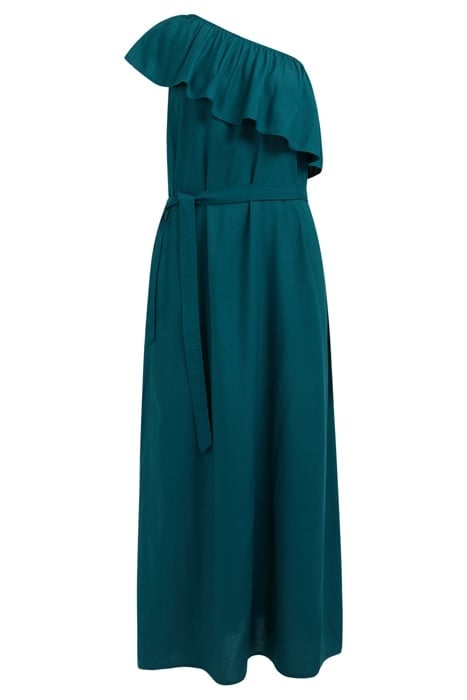 DRESS MID LENGTH DARK GREEN 1