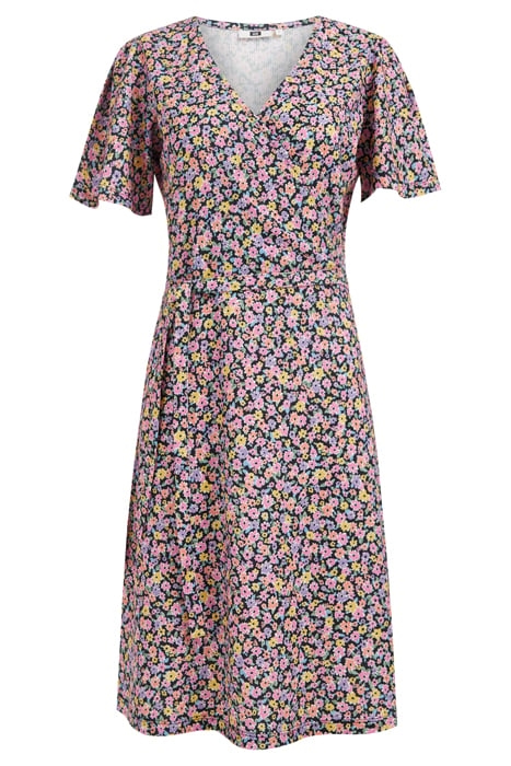 DRESS MIDI MULTI-COLOURED 1