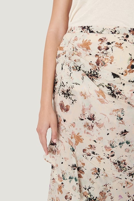 MAJIK BEIGE/MULTICO SKIRT 4