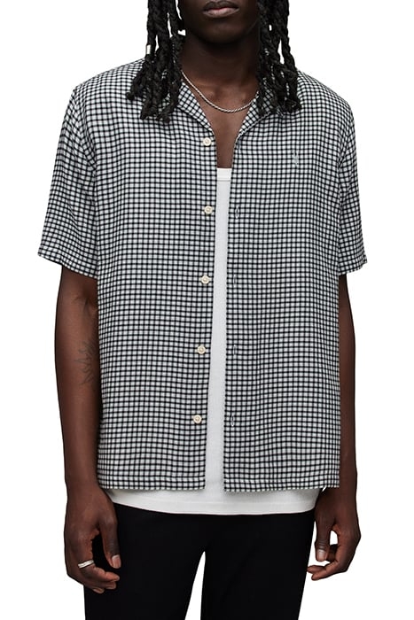 GLENDALE SS SHIRT VETIVER GREEN 1