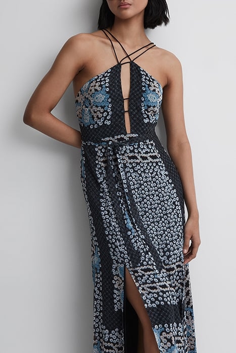 ALIANA DRESS NAVY/BLUE 3