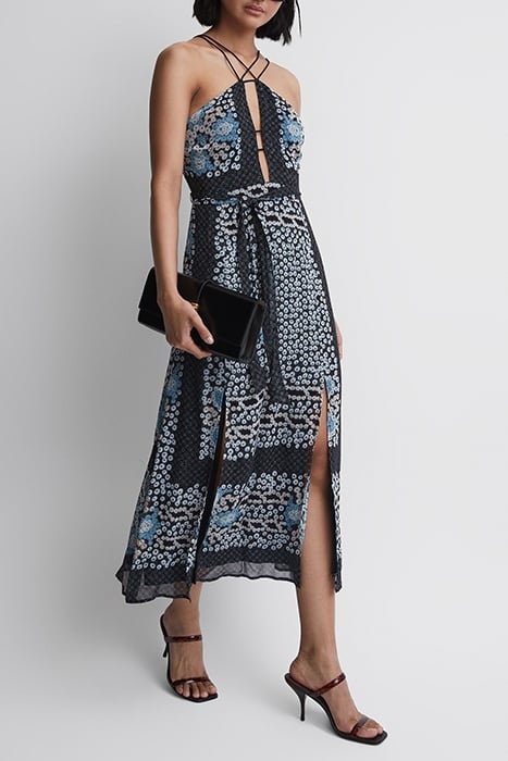 ALIANA DRESS NAVY/BLUE 1