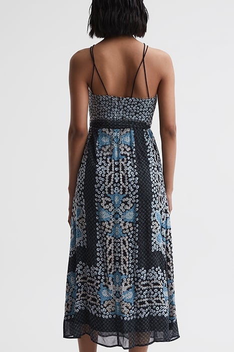 ALIANA DRESS NAVY/BLUE 2