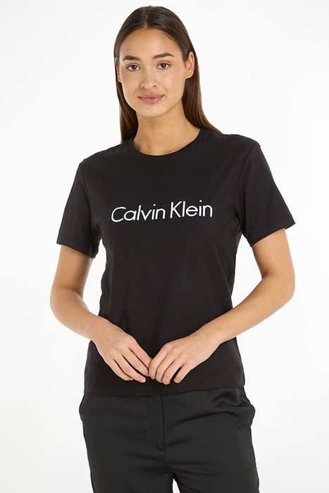 CALVIN KLEIN STANDARD FIT T-SHIRT WOMEN, BLACK 1