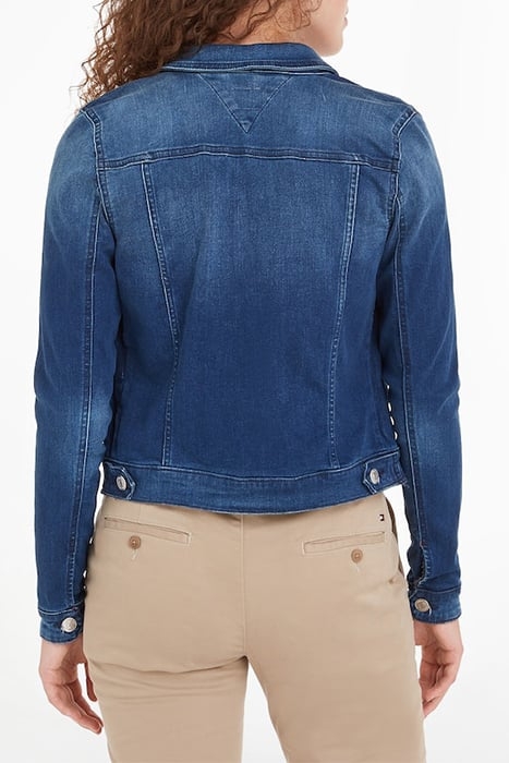VIVIANNE SLIM FIT DENIM JACKET MID BLUE 2