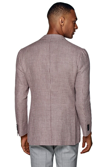 PURPLE HOUNDSTOOTH HAVANA BLAZER 2