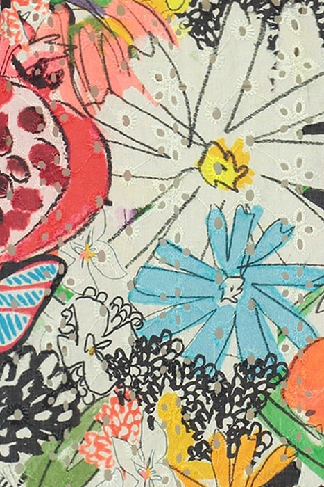 DRESS - CHARLEY TROPICAL BOUQUET 6