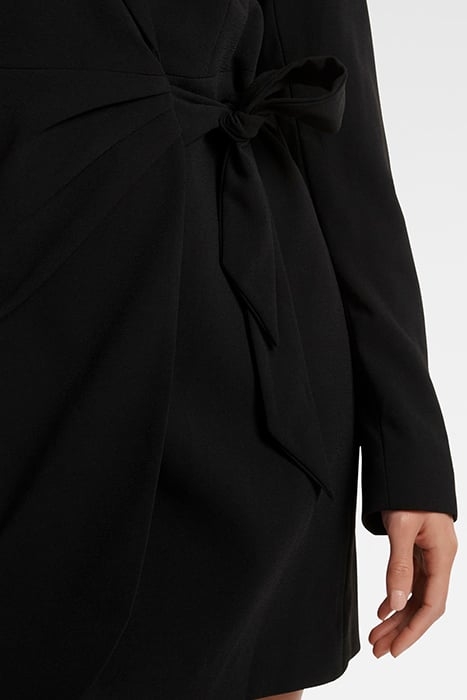 KATE WRAP BLAZER DRESS BLACK 5