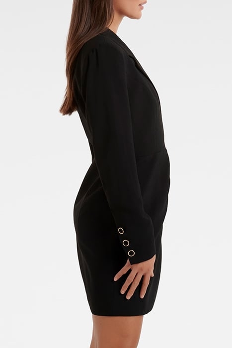 KATE WRAP BLAZER DRESS BLACK 4