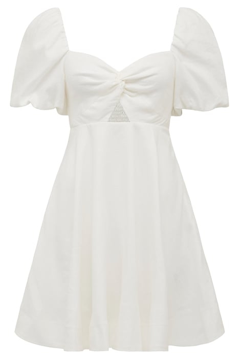 FEARNE TWIST MINI DRESS PORCELAIN 6
