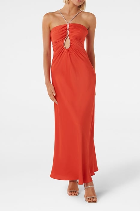FLETCHER TEAR DROP SATIN GOWN LIP STAIN 1