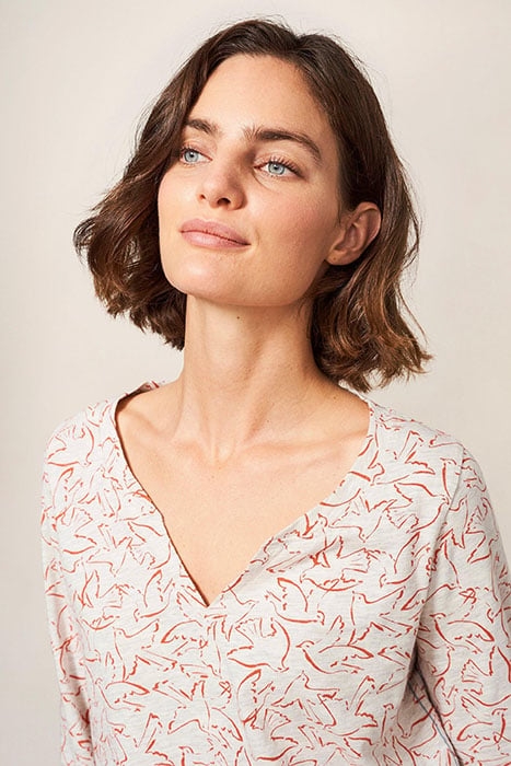 NELLY LS TEE ORANGE PR 3