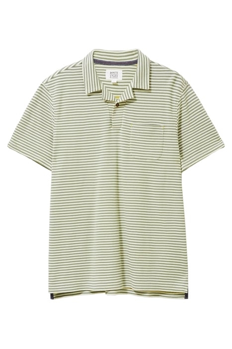 REVERE STRIPE POLO MINT GREEN 4