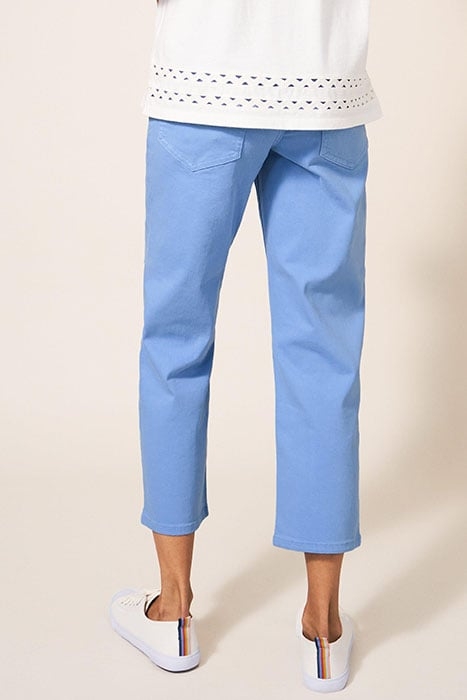 BLAKE STRAIGHT CROP JEAN MID BLUE 2