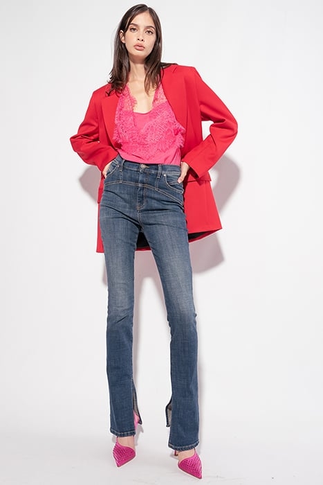 TALESIA TOP CREPE DE CHINE JAC MAGENTA 4