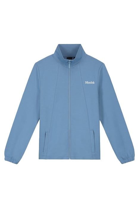 SMALL LOGO TECH JACKET WASHED BLUE 1