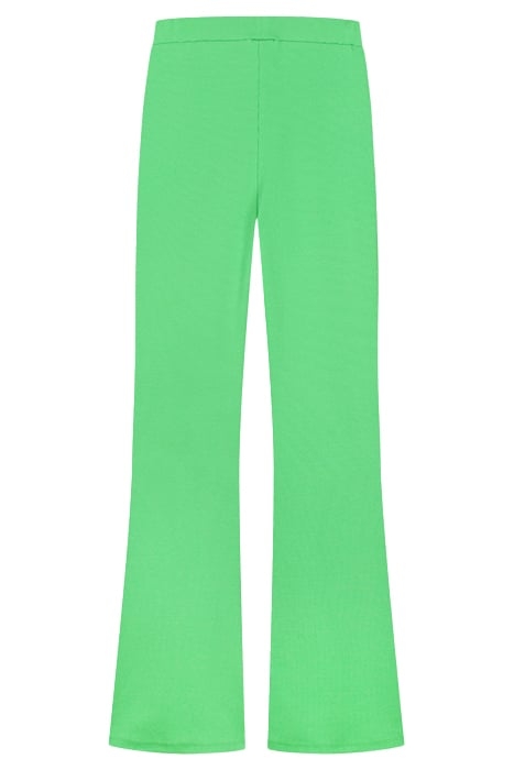 LETTUCE RIB PANTS SPRING GREEN 2