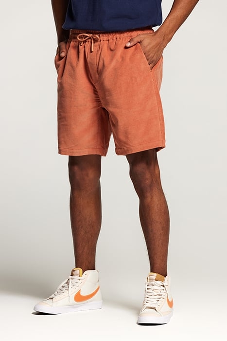 MEN REED SOFT RIB SHORT LIGHT RUST ORANGE 1