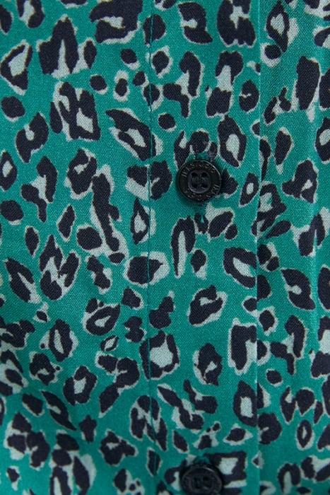 GREEN LEOPARD PRINT SHIRT 6