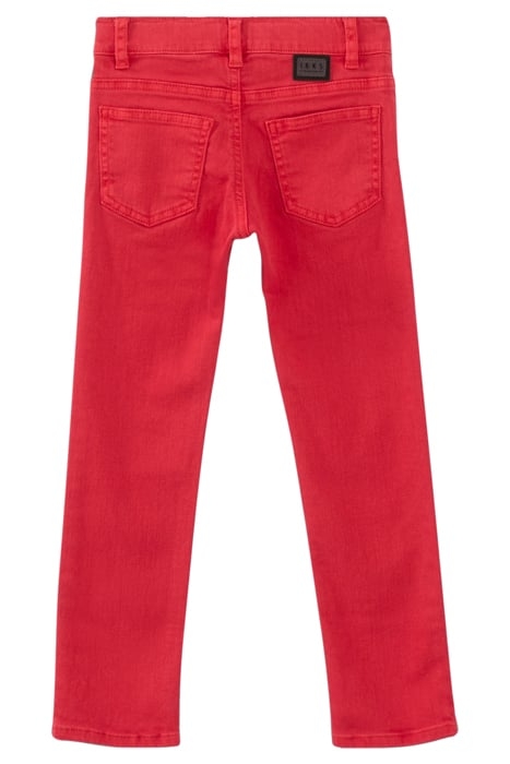 BOYS’ FADED RED SLIM JEANS 3