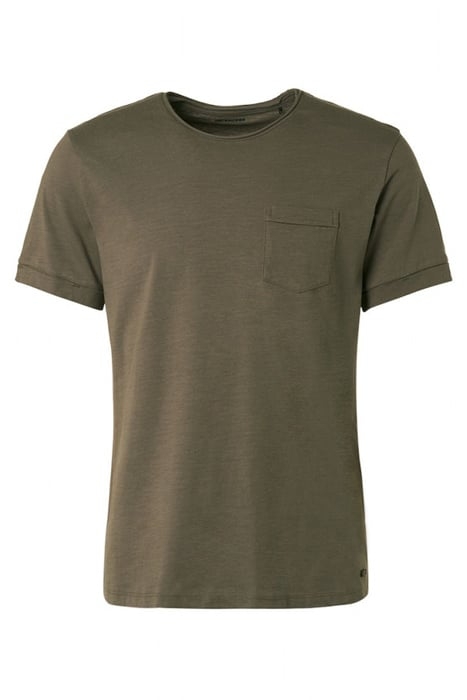 T-SHIRT CREWNECK SLUB ARMY 4