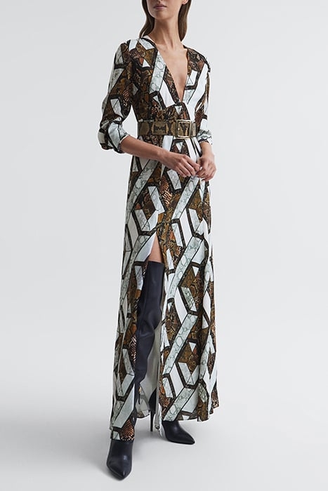 LOREN MAXI DRESS BROWN 4