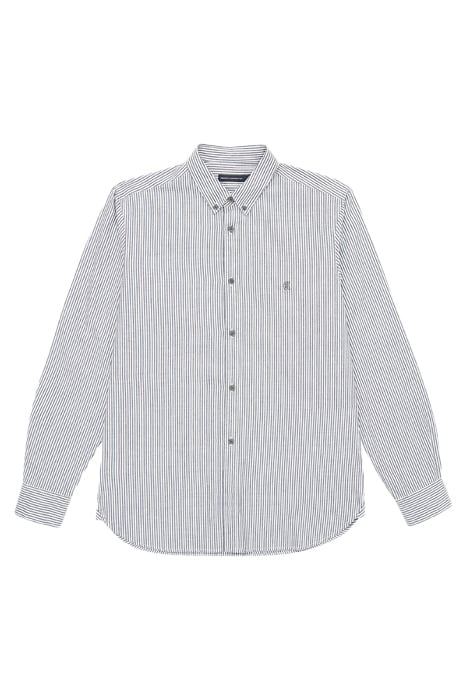 STRIPE LONG SLEEVE SHIRT DARK NAVY STRIPE 3