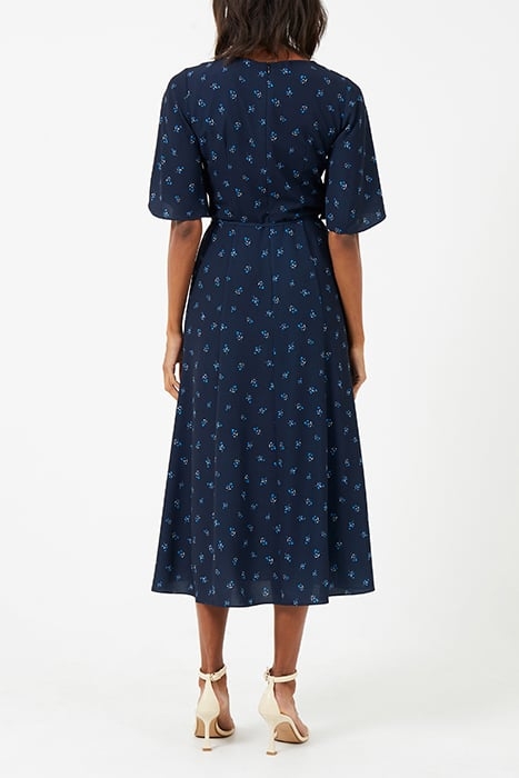 CECILIA DELPHINE MIDI DRESS MARINE 2