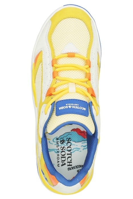 CASSIUS SNEAKER YELLOW MULTI 3