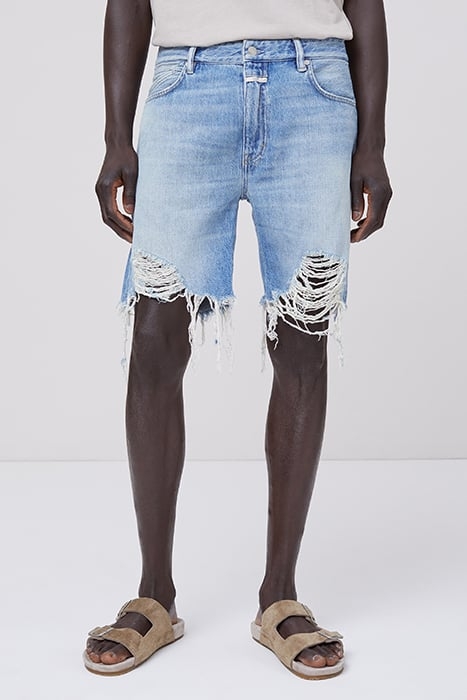 MEN BOGUS SHORTS LIGHT BLUE 1