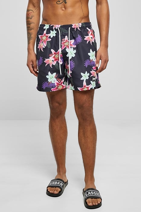 PATTERN SWIM SHORTS DARK JUNGLE AOP 1
